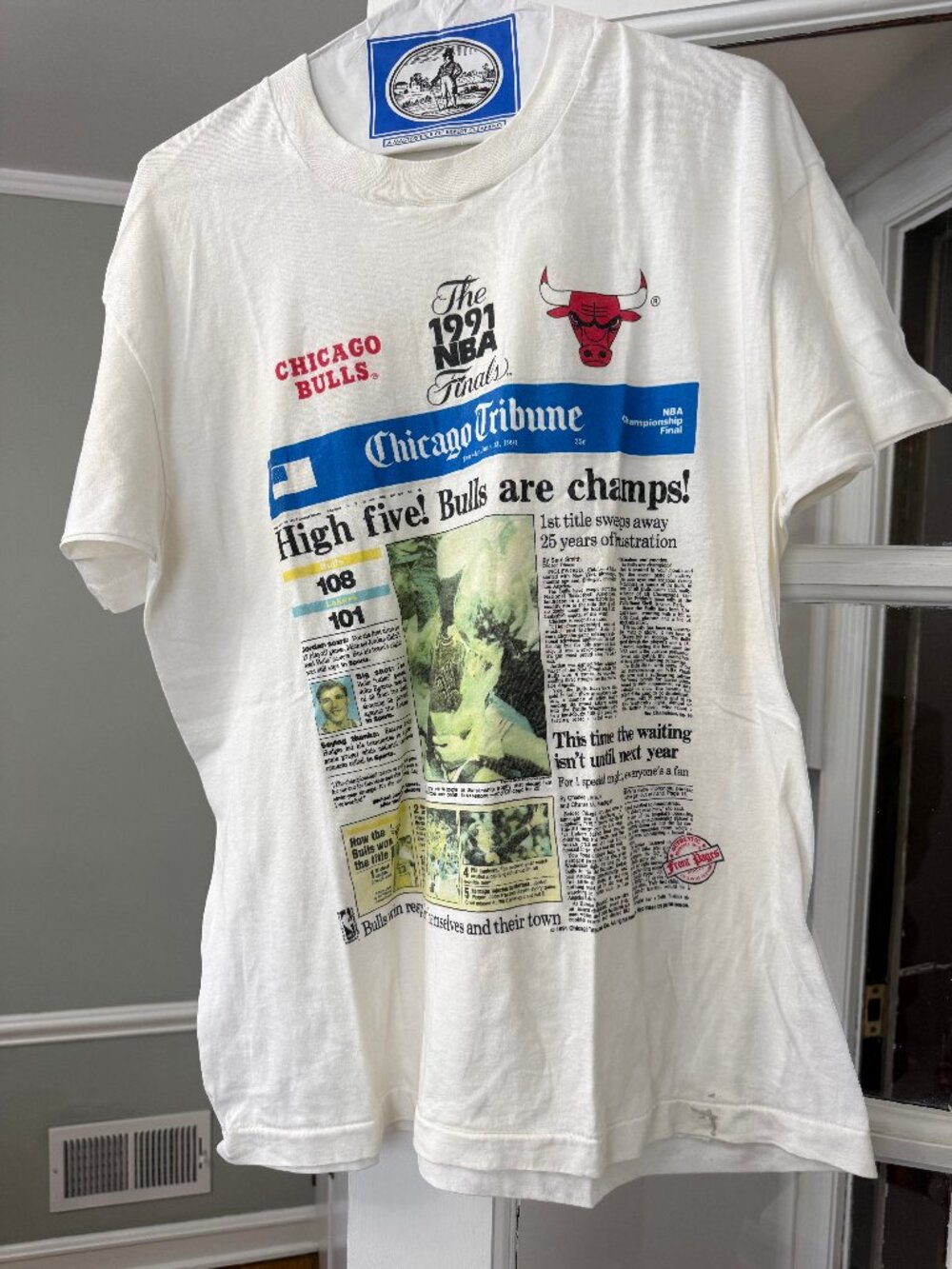 Chicago Bulls Win T-shirt